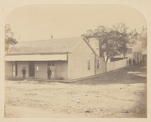 Office, Bear Valley by Carleton E. Watkins